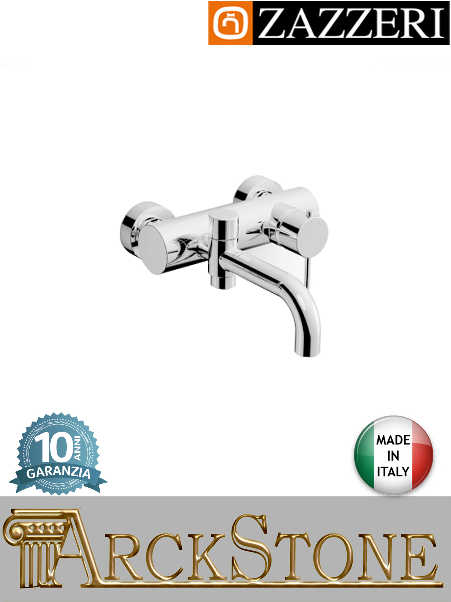 Rubinetteria Zazzeri Modo 5.Arckstone Rivenditore Autorizzato Marchi Novellini Treesse Palazzetti In Giardino Versace Gardenia Orchidea Orac Decor Hidra Art Ceram Sant Agostino Arredamenti Montegrappa Sivep Miscelatore Vasca Marca Zazzeri Modello Modo 5 Finitura Ottone Cromato Parete